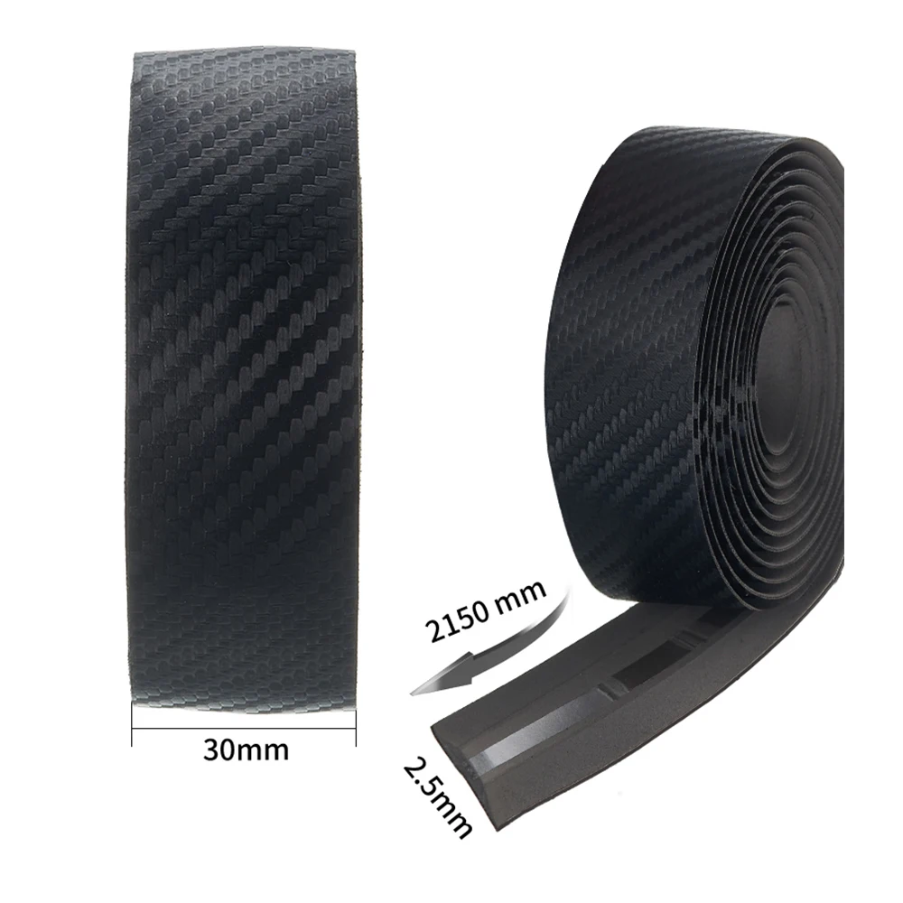 Road Bike Handlebar Tape Carbon Fiber Pattern Speed Bicycle Winding Handle Bandage Elastic EVA Soft Cycling Annexes bike handlebar tape