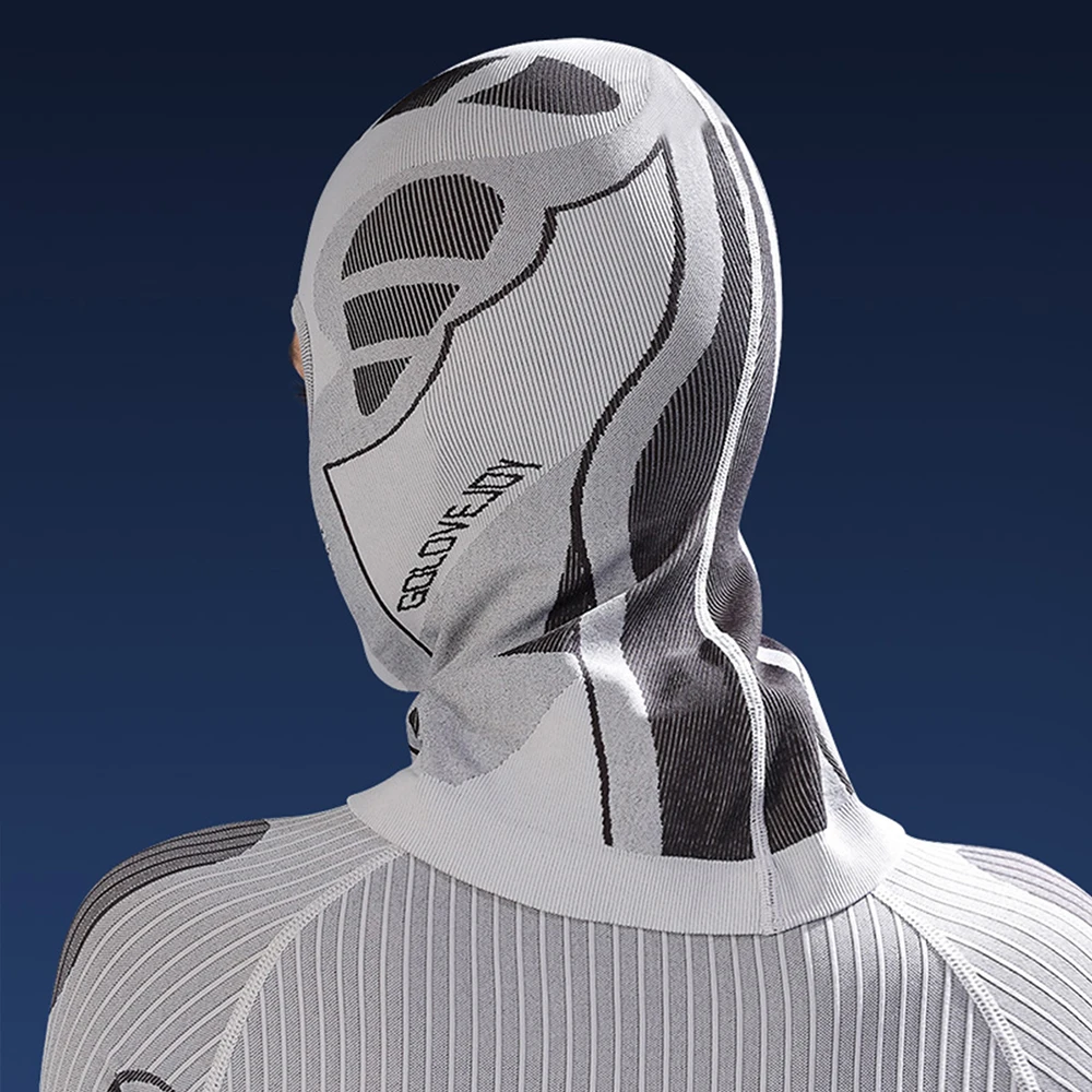 Unisex Knit Skiing Balaclava Four Season Warm Face Cover Winter Outdoor Lengthened Neck Protect Headgear for Cycling Motorcycle