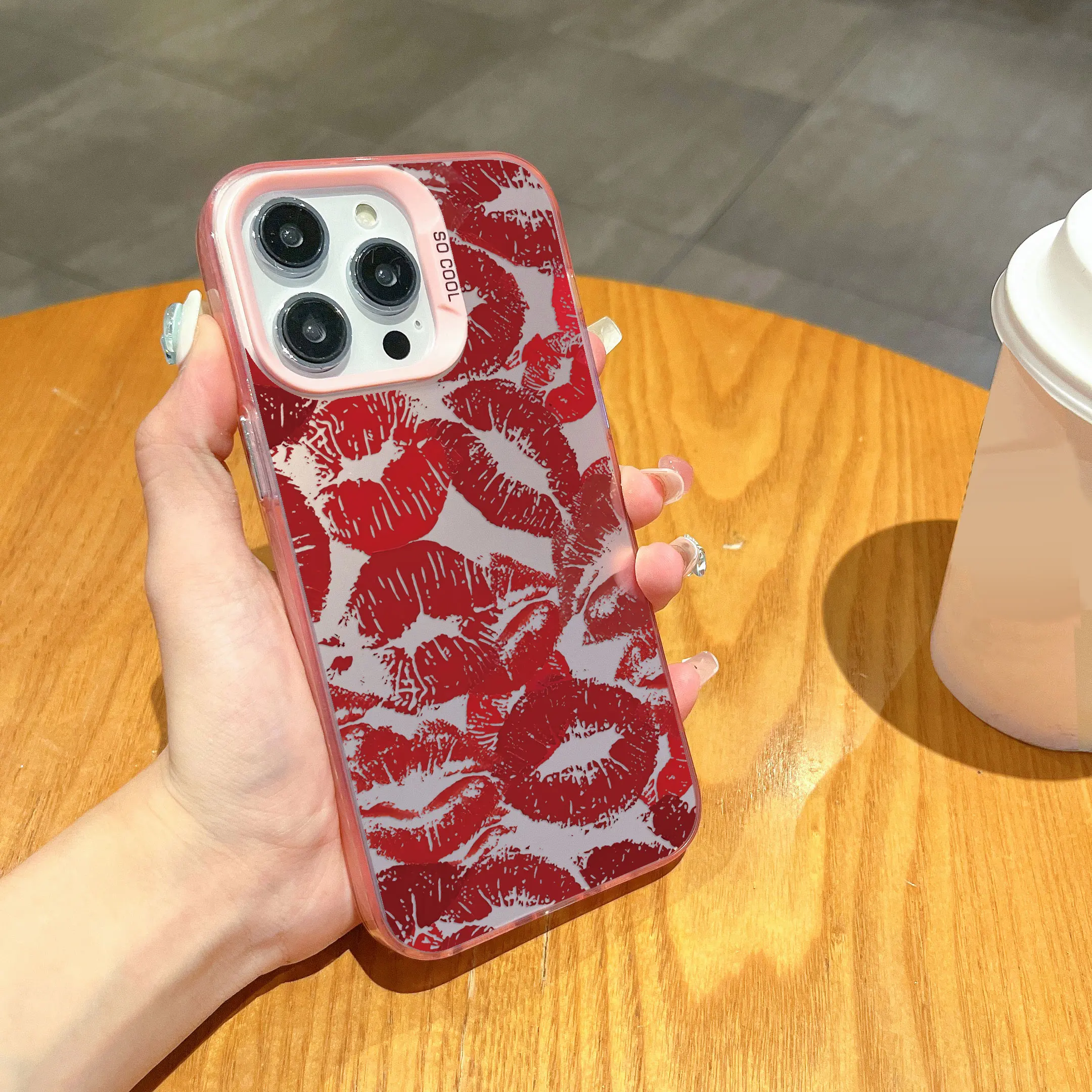 Y2K Original Sexy Kiss Lips Phone Case - Stylish and Protective Cover