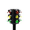Simulated Two-Sided Traffic Lights Road Sign Lamp Crosswalk Signals with Base Early Learning Toys for Boys & Girls 4