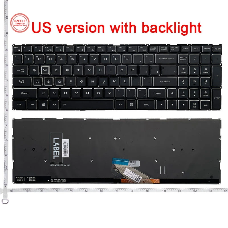 

New Laptop Keyboard Compatible for ThundeRobot TR 911 AIR 911M 911-pro Dino-4k X5TA X7A X6 X5 X8 X8S X6A G8000N G8000M KINGBOOK