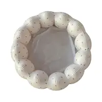 Piscine gonflable pour bébé en PVC souple en forme de pétale rond, 90x25cm, pour les tout-petits, bain, piscine extérieure pour s'amuser à faire des éclaboussures 1