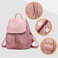 Women Vintage Soft Leather Backpack Purse Fashion Rucksack Practical and Stylish Retro Daypack Bag 2