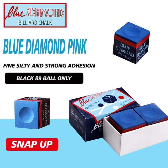 Premium Pool Cue Tip Chalk - Set of 2, Fine Texture, Oil-Based, Excellent Performance 1