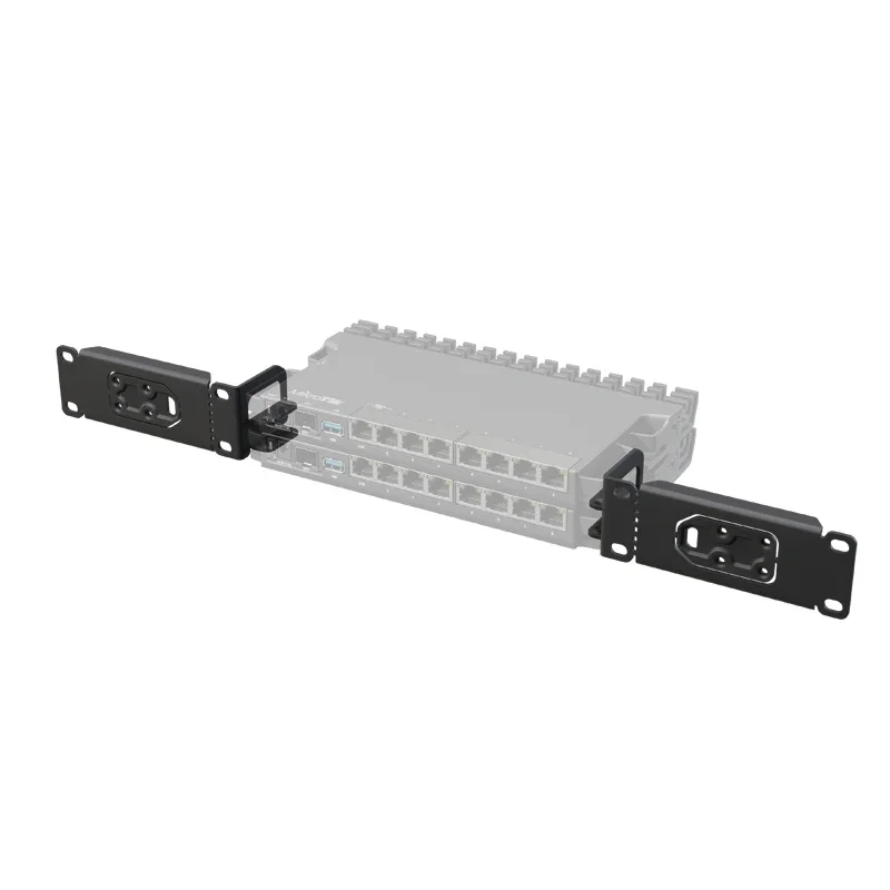MikroTik RB5009 랙 마운트 키트 K-79, 1U 랙 마운트에 RB5009 장치 장착 키트