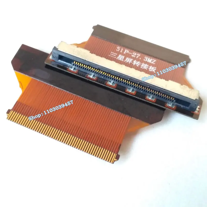 

0.5 Pitch 51Pin FFC FPC to FI-RE51S-HF Adapter Connector For SamSung Lcd Screen 51P FI-R51HL FI-RE51HL to 51P FFC FPC Connector