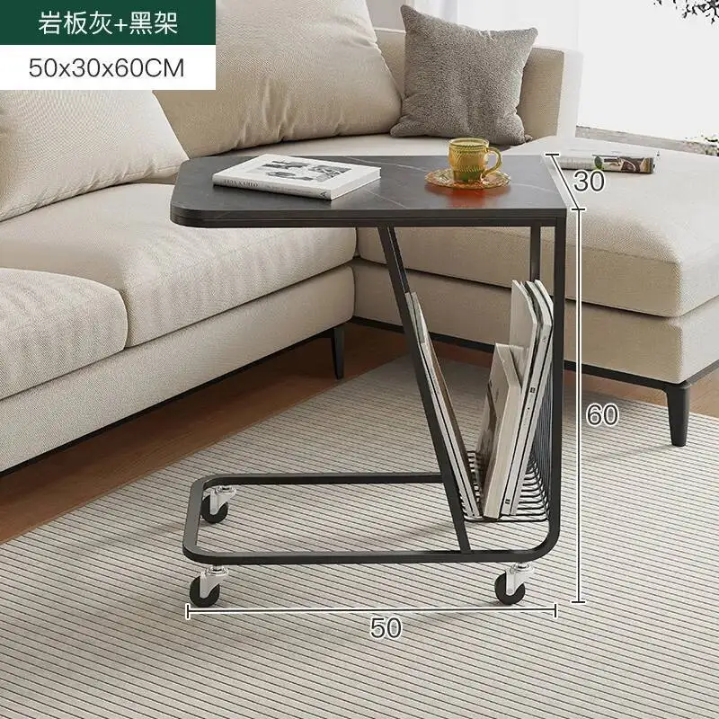 طاولة قهوة جانبية عصرية بتصميم نورديكي متعددة الاس...