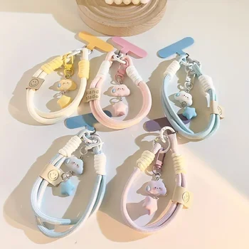 New Colourful Mobile Phone Strap Short Wrist Strap Clouds Star Charm Keychain Camera Chain Lanyard Universal Phone Case Lanyard 1