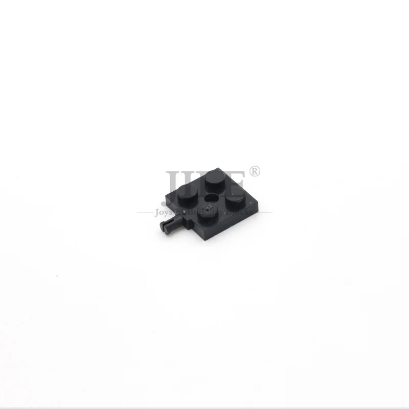 Moc 기술 플레이트 벽돌 수정 된 자동차 바퀴 홀더 축 핀 DIY 크리 에이 티브 빌딩 블록 호환 조립 부품