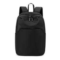 All - Purpose Nylon Backpack with Breathable, Waterproof, and Wear - Resistant Design (Black)