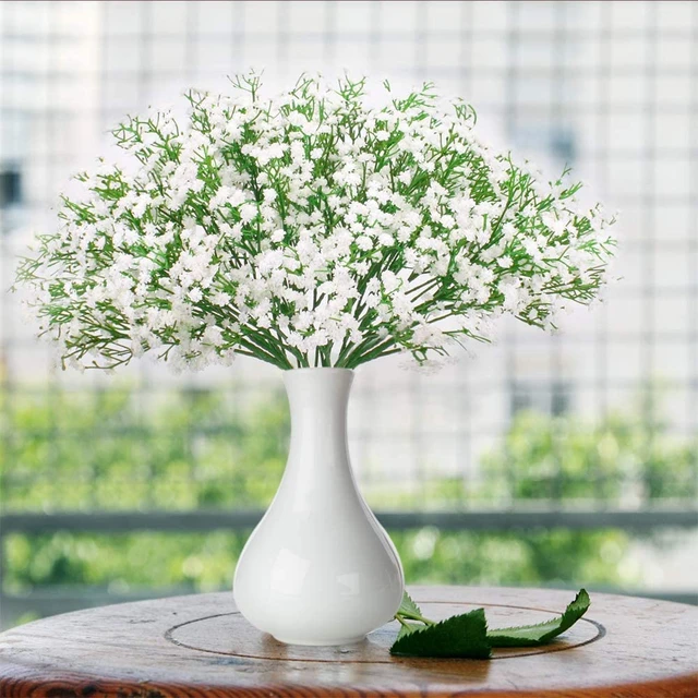 Artificial Baby Breath Flowers Bulk Real Touch Gypsophila Bouquets Flowers  for Wedding Party Garden Home Decoration