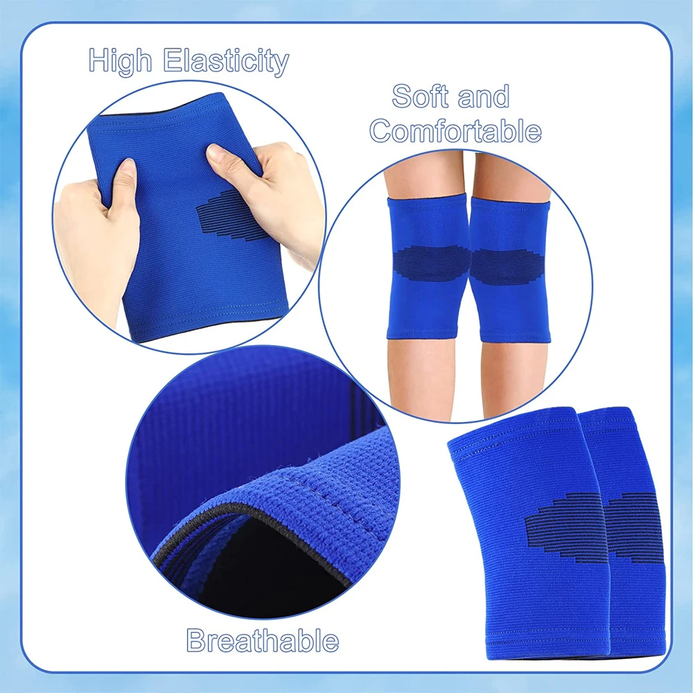 Kids Knee Compression Sleeve, Kids Knee Brace Children Support, Child Pads for Basketball,Volleyball,Sports,Gymnastics