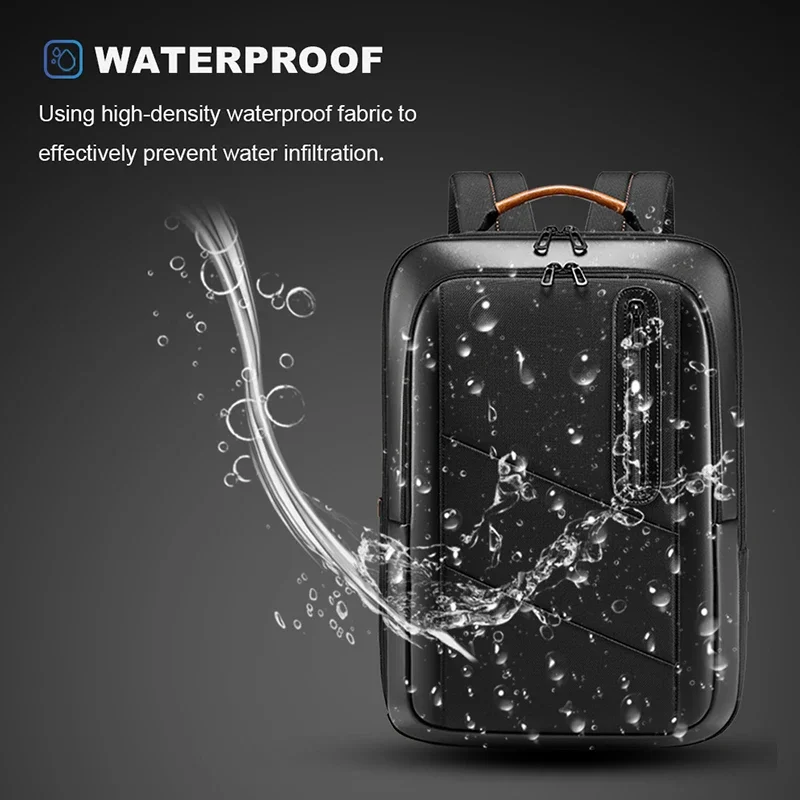 Waterproof Laptop Backpack with USB Port for Men