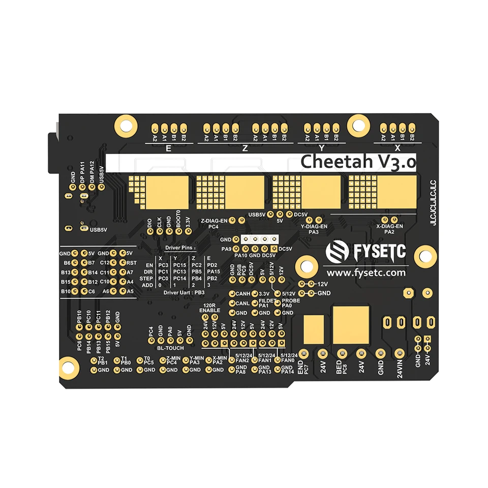 Cheetah V3.0 32bit Marlin 2.0/Klipper Module TMC2209 Silent