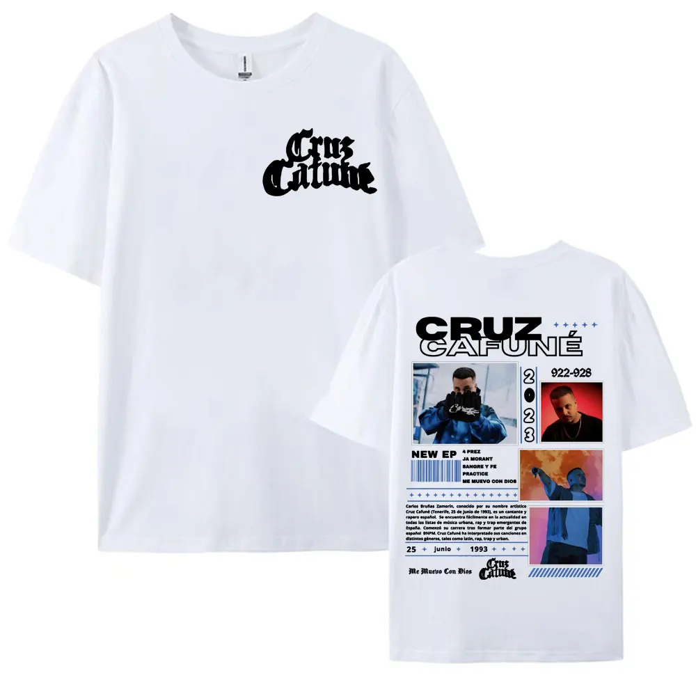 Rapper Cruz 922-928 Album Tour Merch T-shirt Men's Clothing Hip Hop Vintage Fashion T Shirts Summer O-Neck Tops Casual T Shirt 4