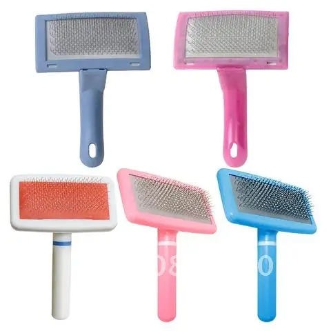 

Dog Grooming Brush Cat Comb Stainless Steel Pet Hair Comb Long Hair Dogs Care Accessories Cleaning Pets Dogs