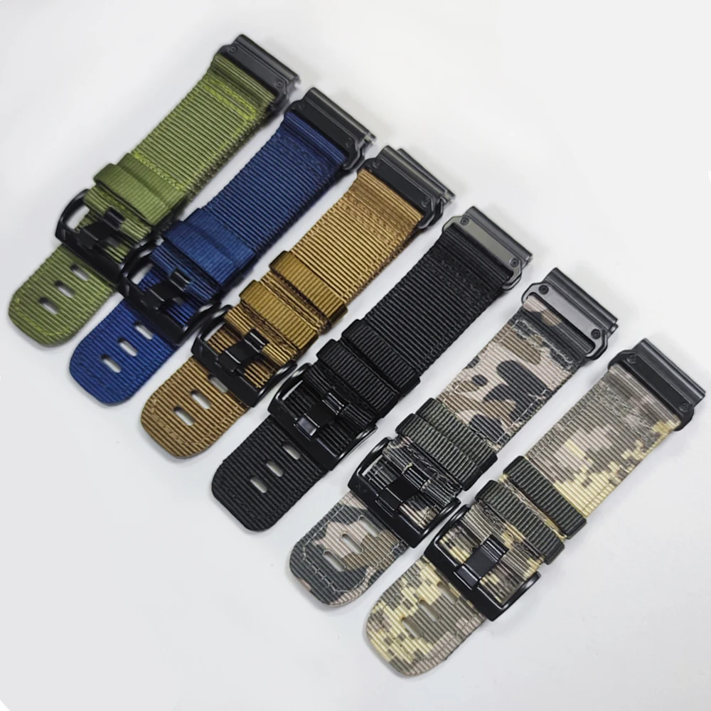 Soft Nylon QuickFit Strap for Sport Watch - 22mm/26mm