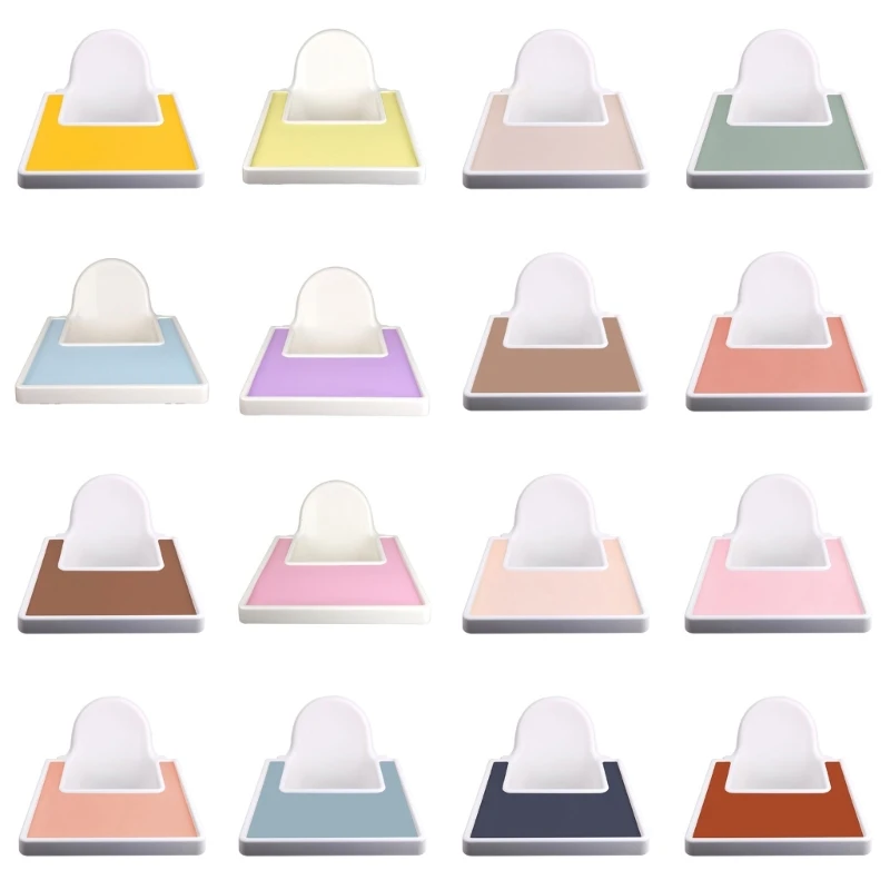 

Y1UB Non toxic Silicone Placemat Soft Baby High Chair Meal Mat for Healthy Feeding