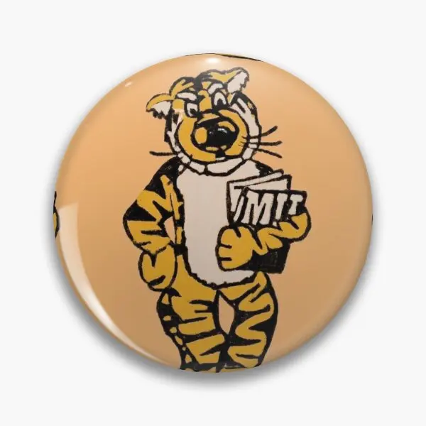 

Mu Tiger Truman 1 Soft Button Pin Brooch Badge Metal Cartoon Decor Fashion Creative Women Clothes Cute Lapel Pin Jewelry Gift