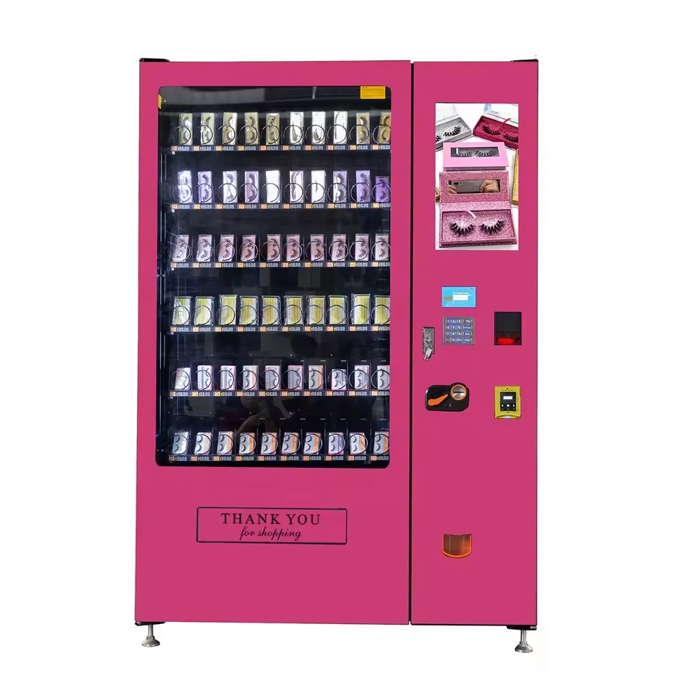 

Usa Blind Box Toys Vending Machine for Lashes Makeup Brushes Vending Machines Beauty Weave Bundles Human HairLip Gloss Vendors