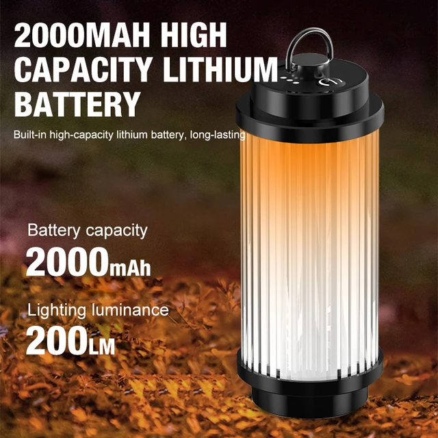 Adjustable Camping Light – 5 Modes USB-C Rechargeable Outdoor Tent Lamp 3