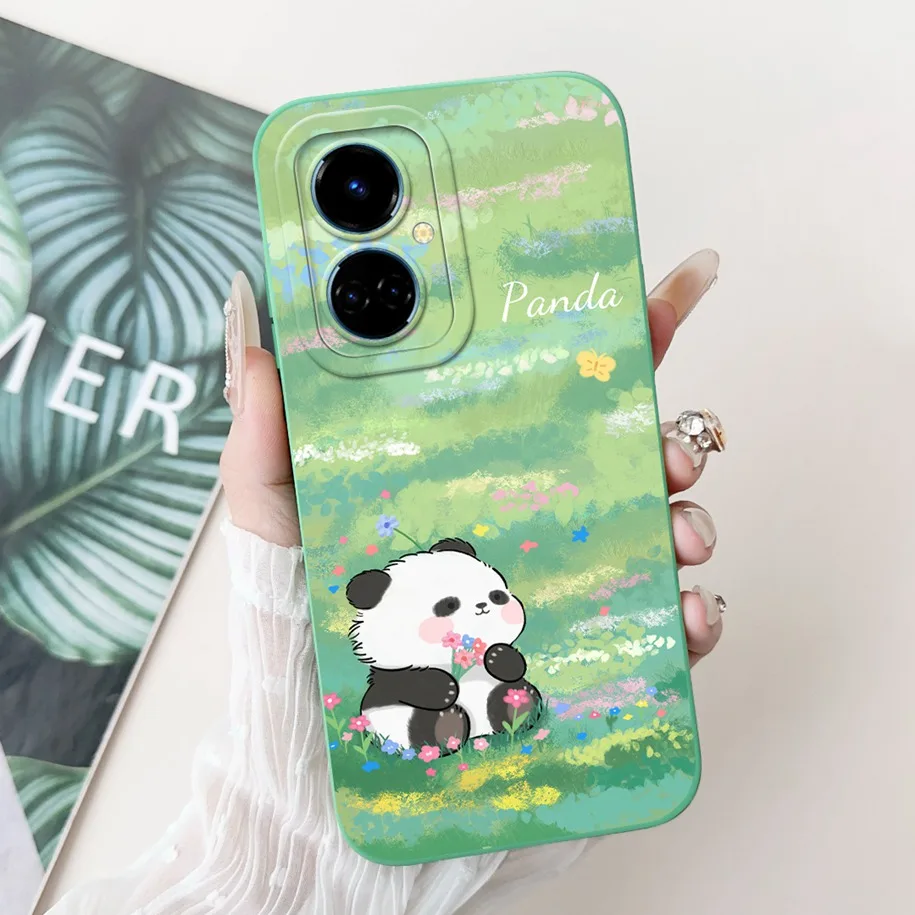 Cute Cartoon Camera Protection Matte Soft Phone Case Cover