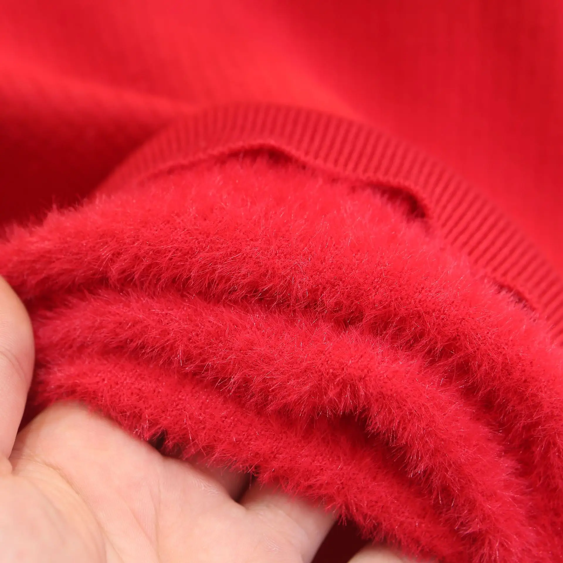 XXXXL Fashion Plus Size Women's Sweaters One-piece Fleece Thickened Warm Pullovers In Autumn And Winter New Style 8525