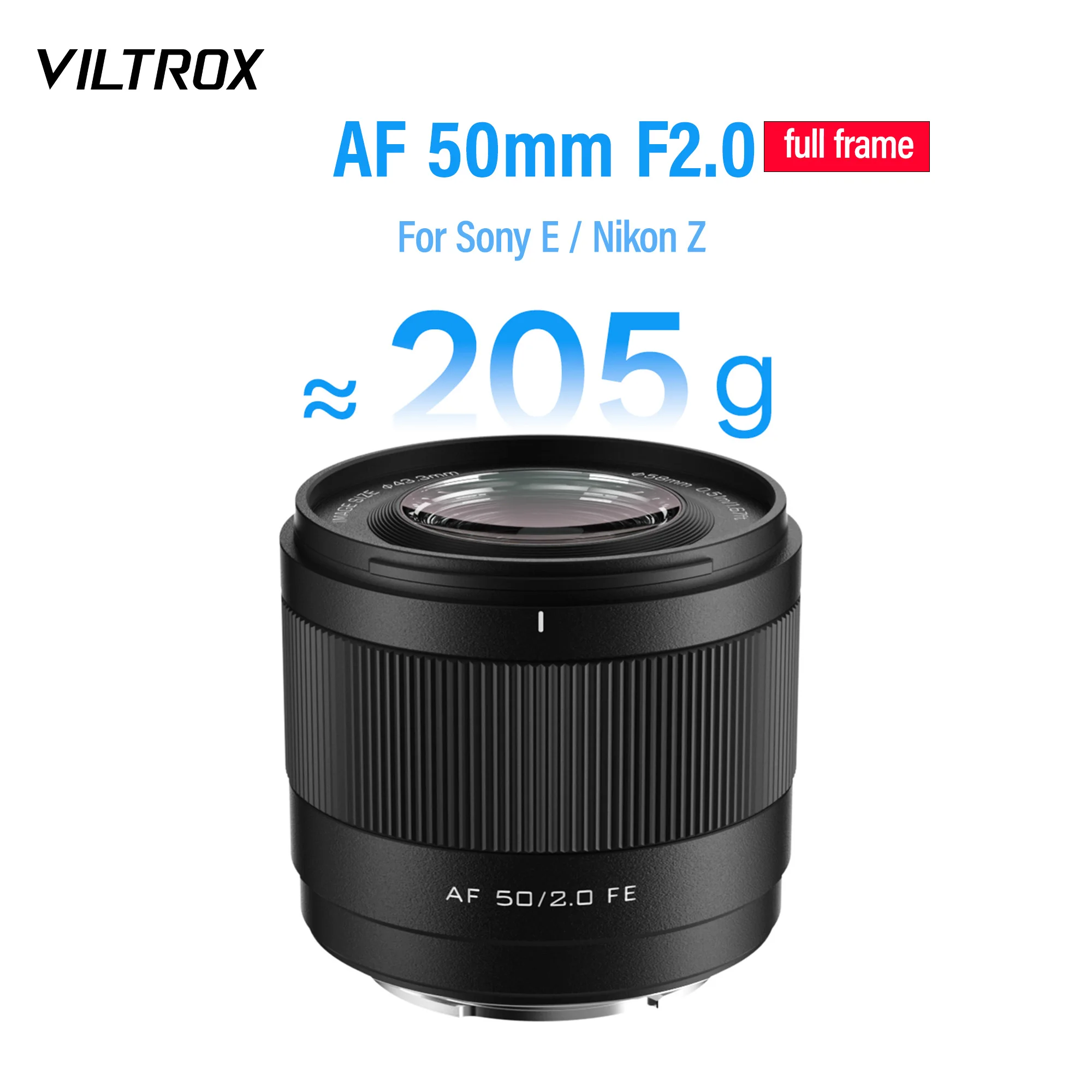 Viltrox 25mm 35mm 56mm F1.7 20mm F2.8 40mm F2.5 50mm F2.0 에어 시리즈 카메라 렌즈 ( E, 니콘 Z, 후지필름 XF 마운트 카메라용)