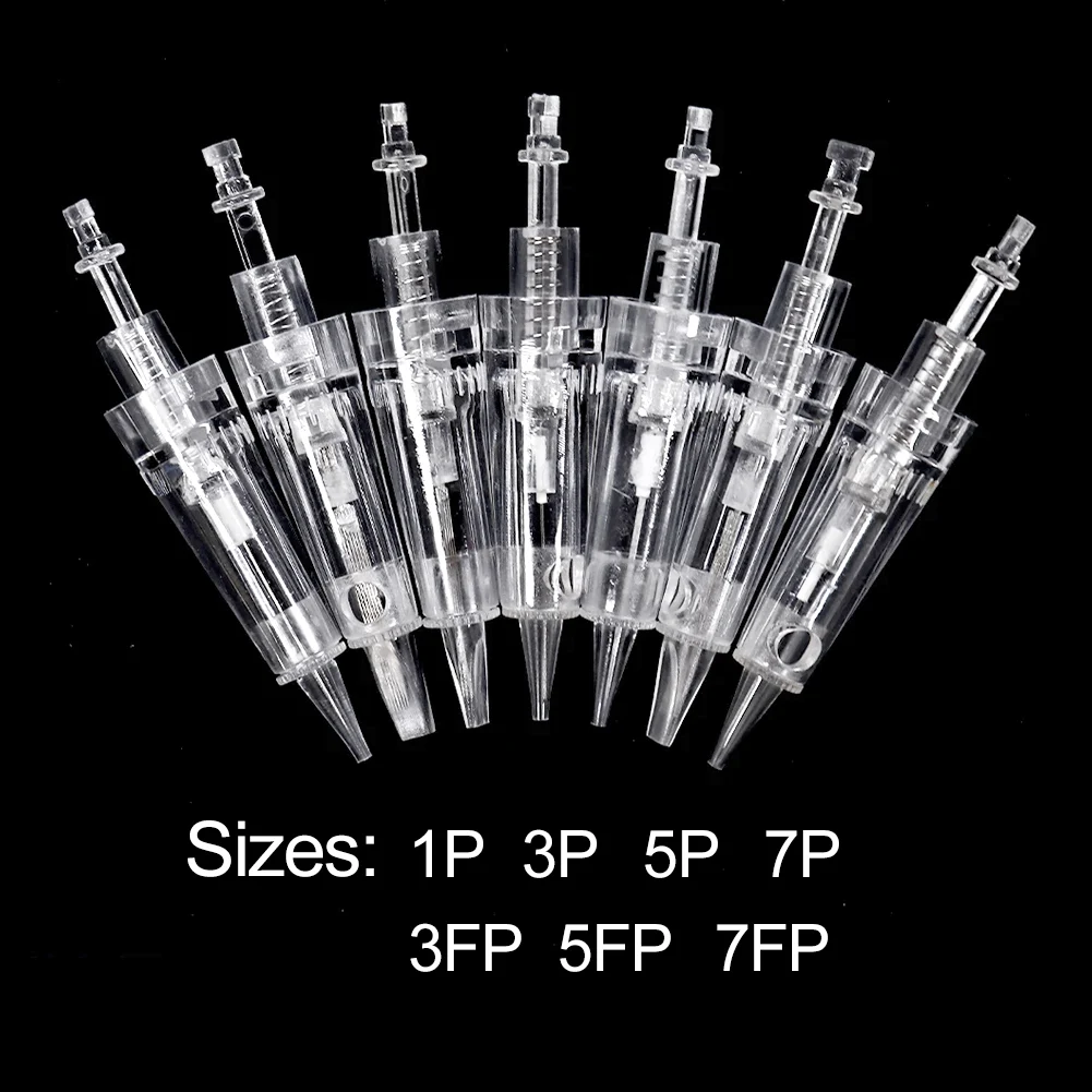 Bayonet Cartridge Needles for Microblading Permanent Tattoo Machine 1P 3P 3FP 5P 5FP 7P 7FP Disposable Tattoo Eyebrow Needles