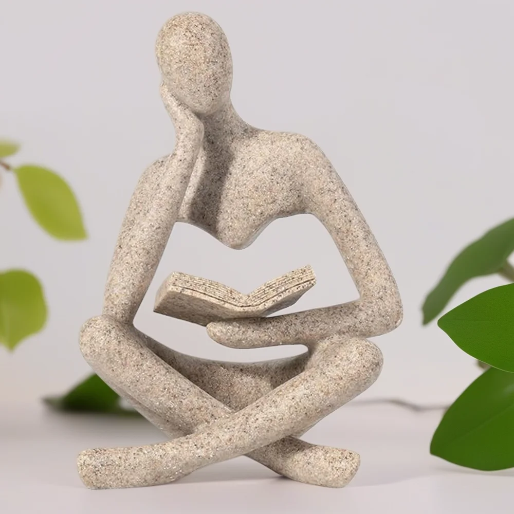 Abstract Thinker Sculpture 1