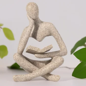 Abstract Thinker Sculpture 1