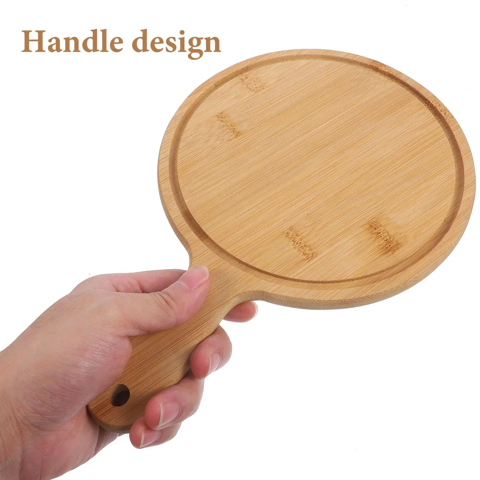 Cut Fruit Cutting Board Pizza Tray Bread Cake Bottom Flat Wood Food Steak Plate Wooden Storage