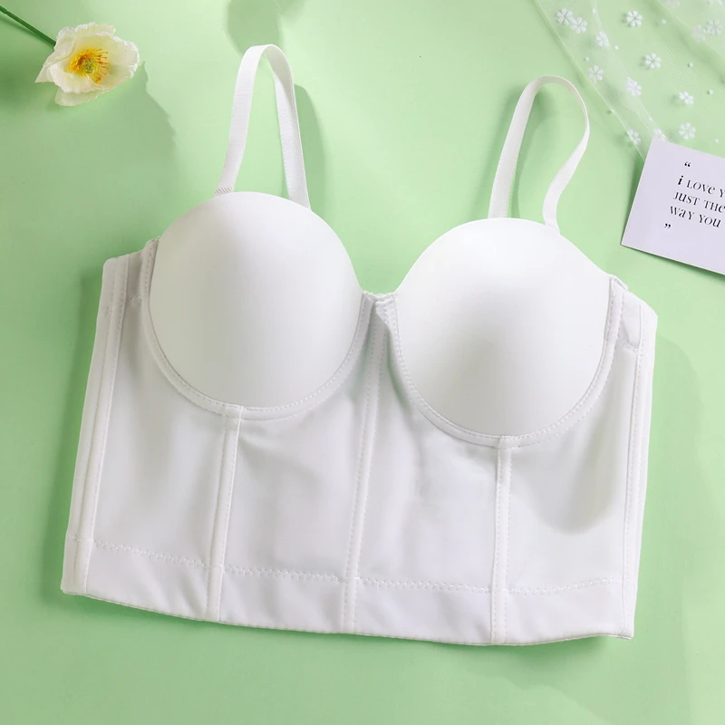 2024 New French Beige Black Red White Bras Sexy Push Up Lolita Style Underwear For Women ABC Cup Lingerie 4