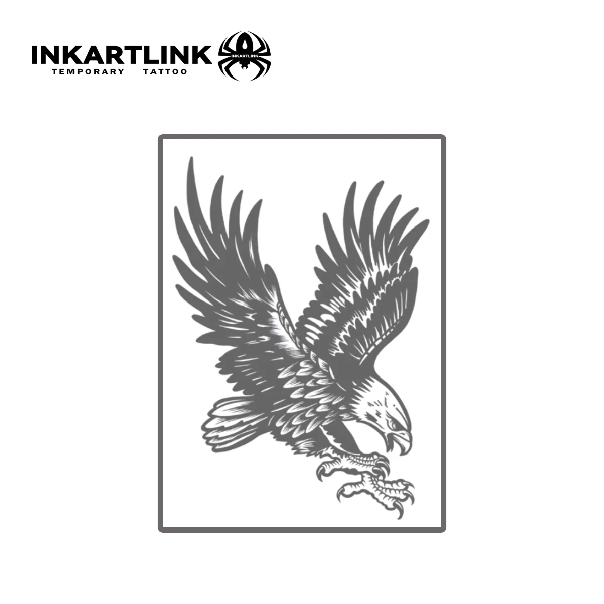 Eagle temporary tattoo sticker, waterproof magic tattoo, lasts to 15 days fake tattoo, semi permanent tattoo 3