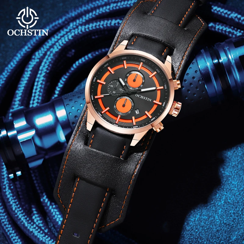 Ochstin Sports Street Style Multi functional Quartz Movement Craftsmanship Series 2024 New Men's Quartz Watch