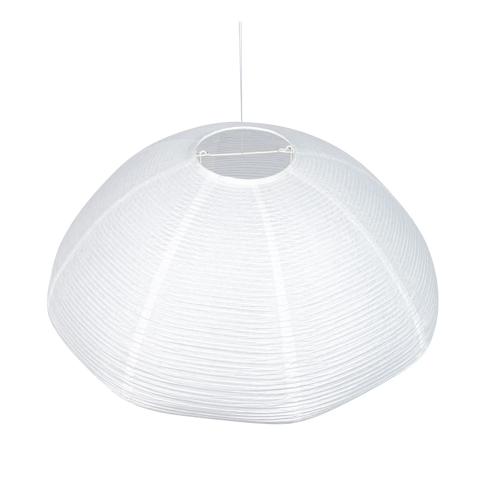 

Paper Pendant Light Shade Simple Japanese style White paper LampShade Ceiling Light Cover bedroom home rastarant universal decor