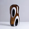 Glass Vase Transparent Spot Pattern Hydroponic Accessories Terrarium Ellipsoid Flower Vase Home Decoration Accessories 3