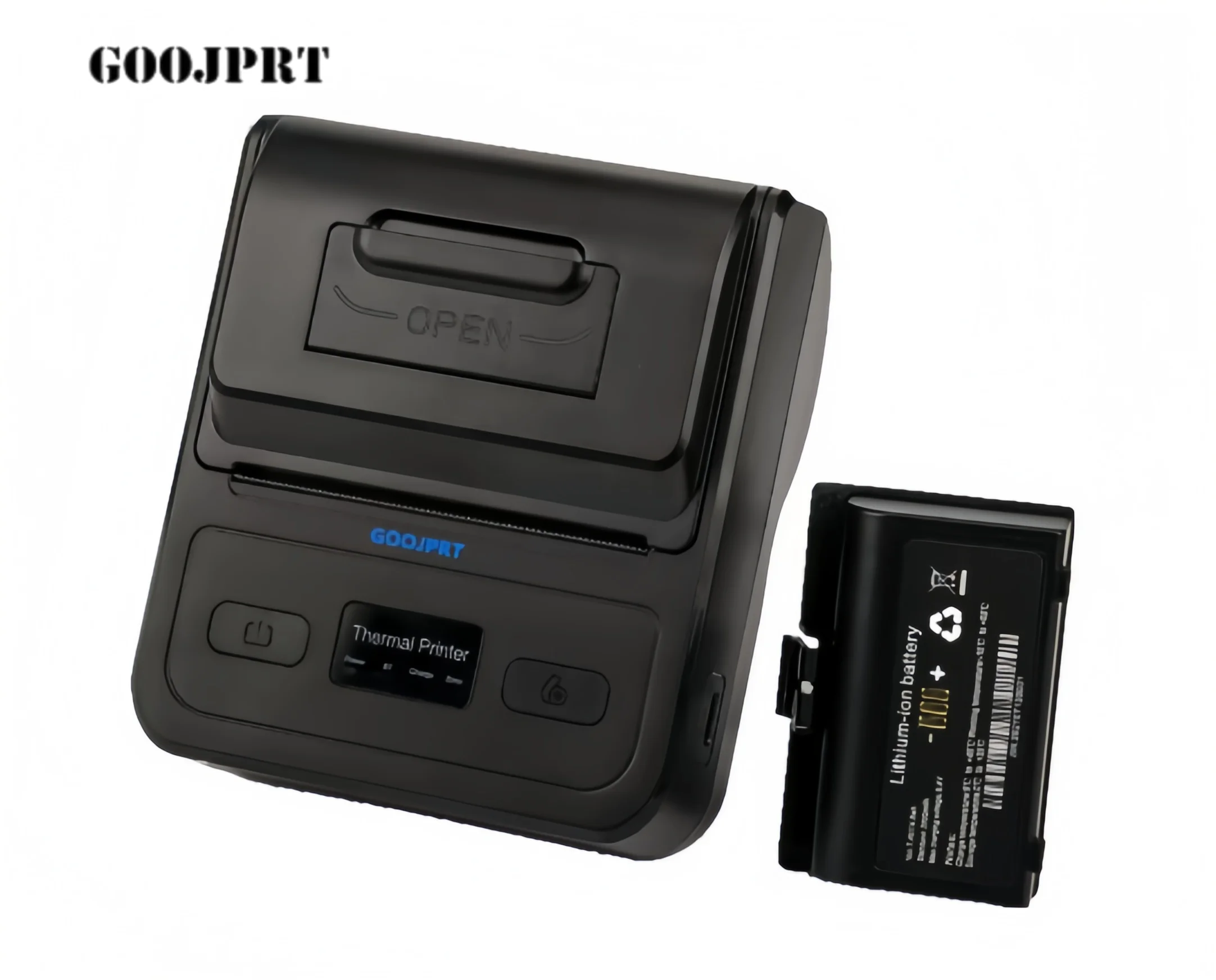 GOOJPRT MTP-4C 무선 휴대용 라벨 스티커 80mm 감열 영수증 프린터 USB POS 프린터 (슈퍼마켓용)