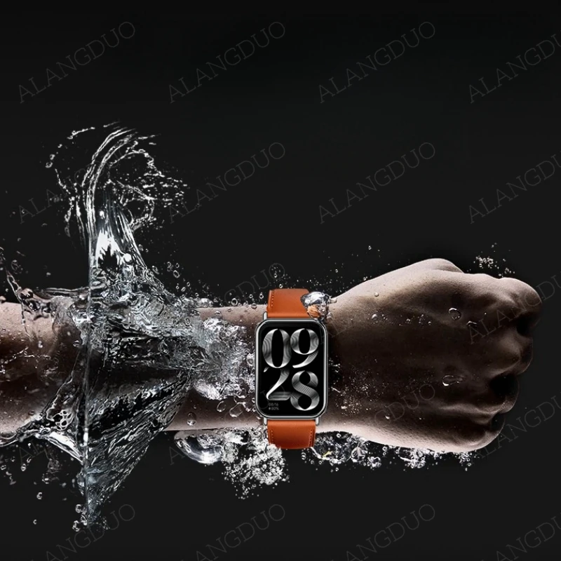 Redmi Watch 4 가죽 스트랩 공식 손목 밴드 컬러 Smartwatch 액세서리 Redmi watch4 통기성 팔찌