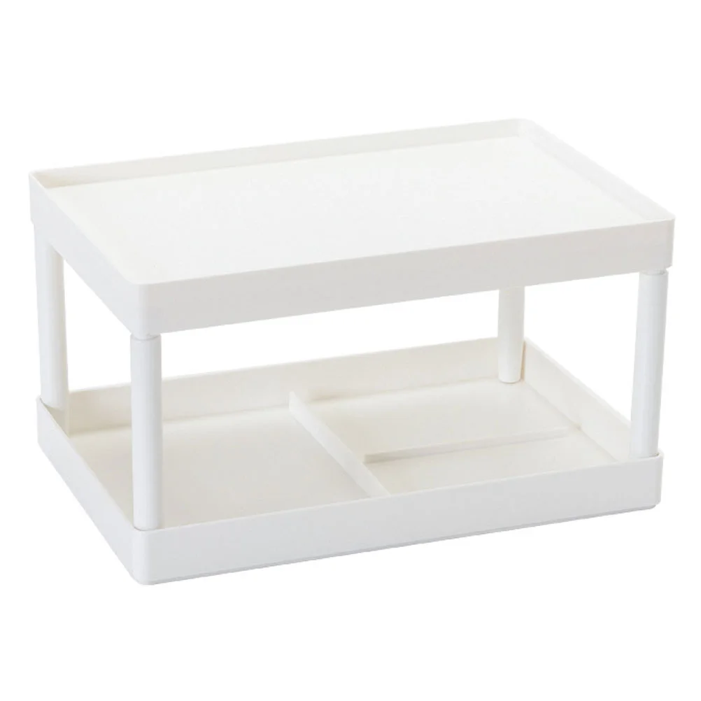 Double Layer Pp Material Storage Rack Desk ganizer Stationery Stand Home Office Supplies File Tray Document Holder