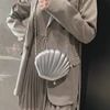 Fashion Women Shoulder Handbags Shell Bag Chain Cute Sequins Small Bag Phone Money Pouch Zipper Crossbody Bags for Women 5