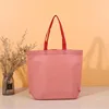 StoBag 25pcs Non-woven Tote Bags Shopping Fabric Portable Color Eco-friendly Storage Reusable Large Pouch Custom Logo(Extra Fee) 5