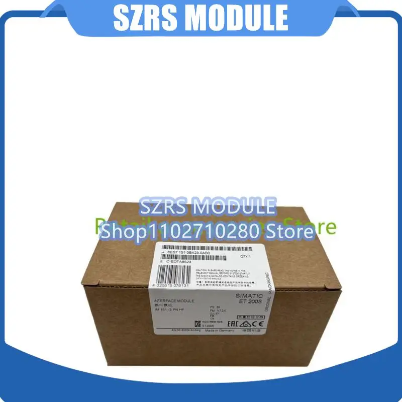 오리지널 6ES7 151-3BA23-0AB0, 6ES7151-3BA23-0AB0, 6ES7151-8AB01-0AB0, 신제품