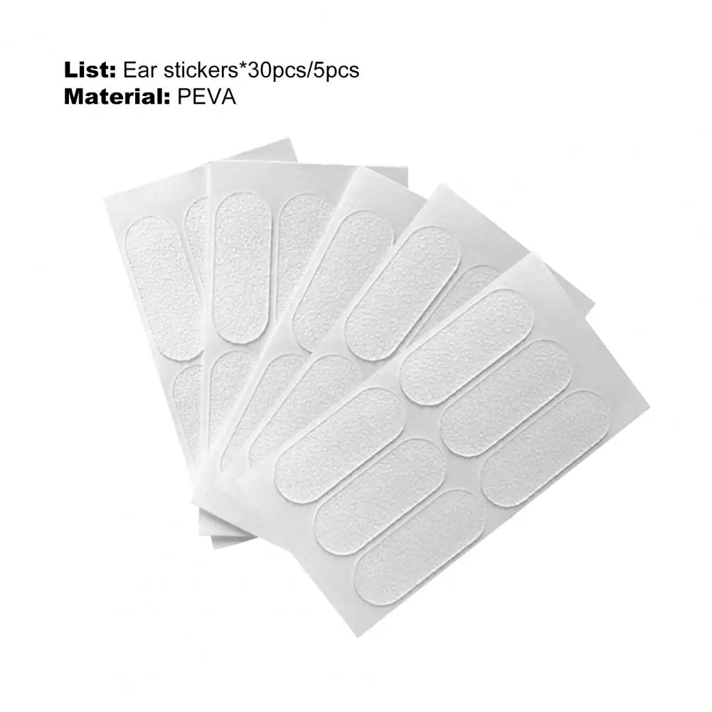 Elf Ear Tape 30Pcs Invisible Self-Adhesive Ear Stickers Waterproof