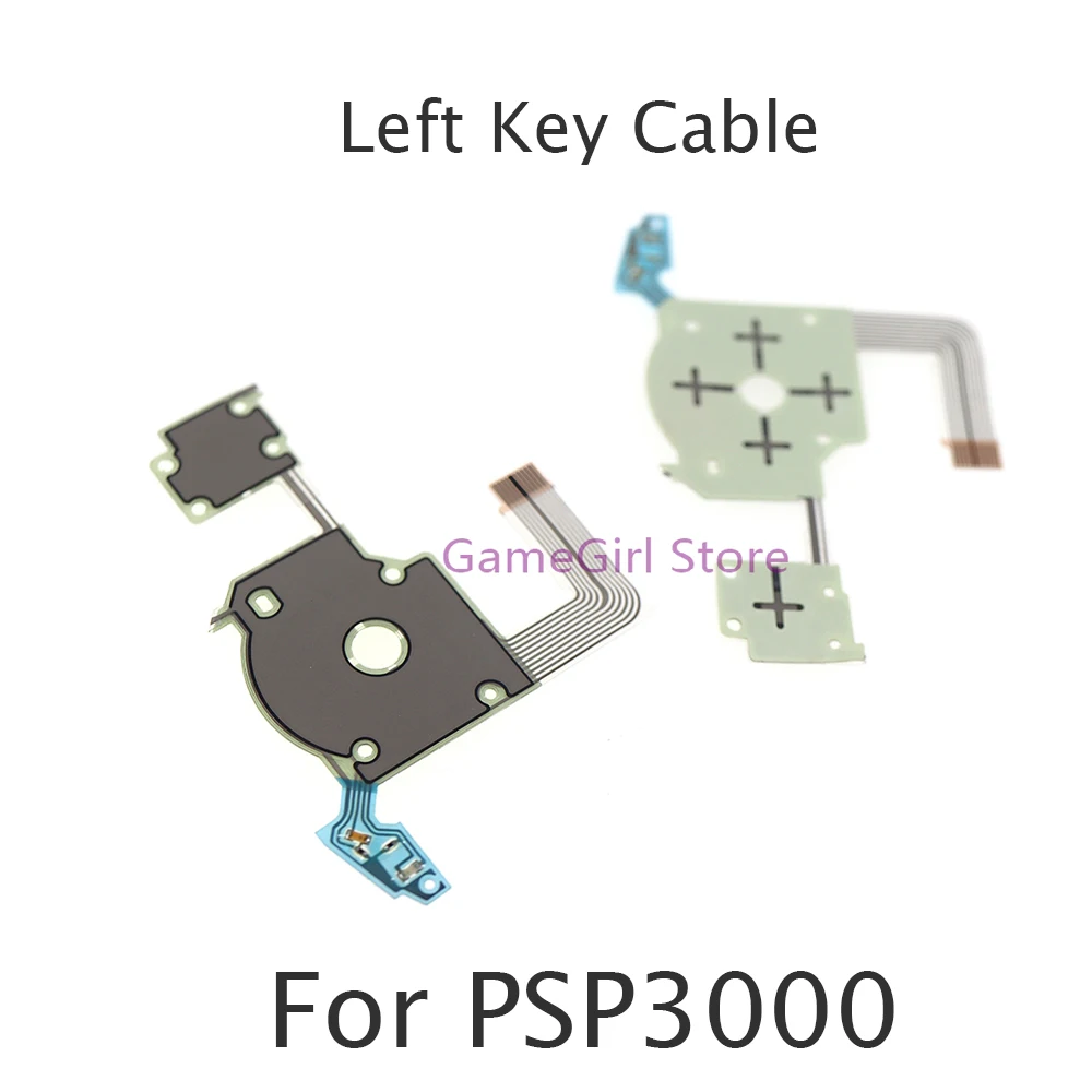 

20 шт. оригинальная L левая клавиатура кнопка гибкий кабель для PSP3000 PSP 3000 095 материнская плата проводящий гибкий кабель