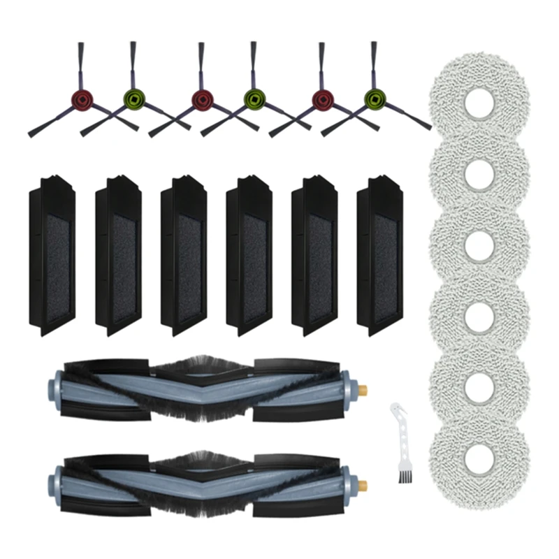 

Vacuum Cleaner Accessories Main Side Brush Kit For Ecovacs Deebot X1S PRO Omni Turbo
