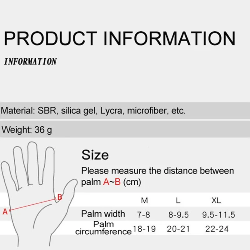 Half Finger Cycling Gloves Anti-Slip Anti-sweat Anti Shock MTB Road Bike Gloves Sports Fitness Driving Fishing Sunscreen Gloves 6