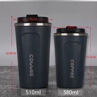 Stainless Steel Thermos Mug, Gym Sport Water Bottle, Travel Thermo Cup, Office Cup, Free Custom Logo, Running, Gym, 380 ml 510ml 2