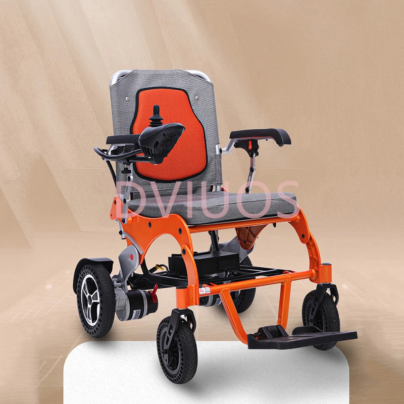 Sillas de ruedas motorizadas para discapacitados, de ruedas eléctrica plegable, ligera, accionada por Motor| | - AliExpress