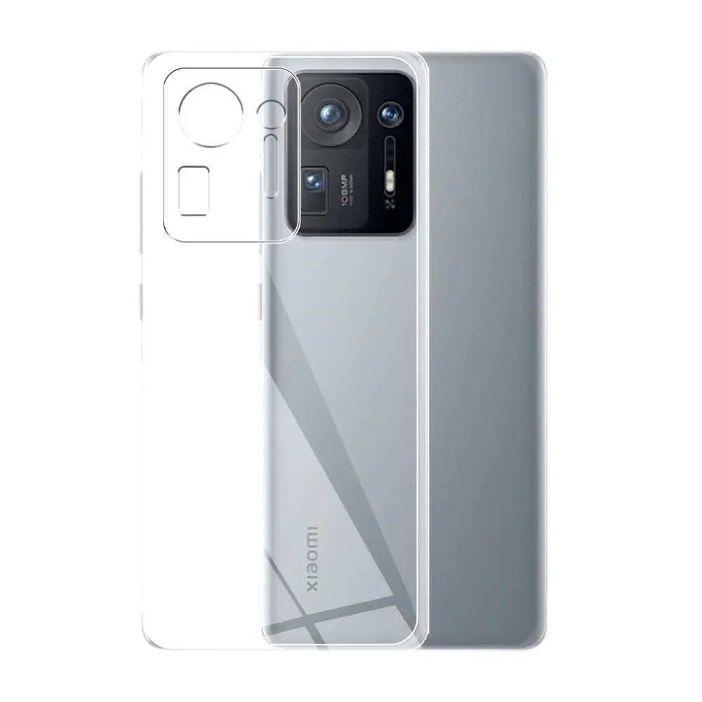 Transparent Silicone Soft Shockproof Phone Case - Clear Protective Cover